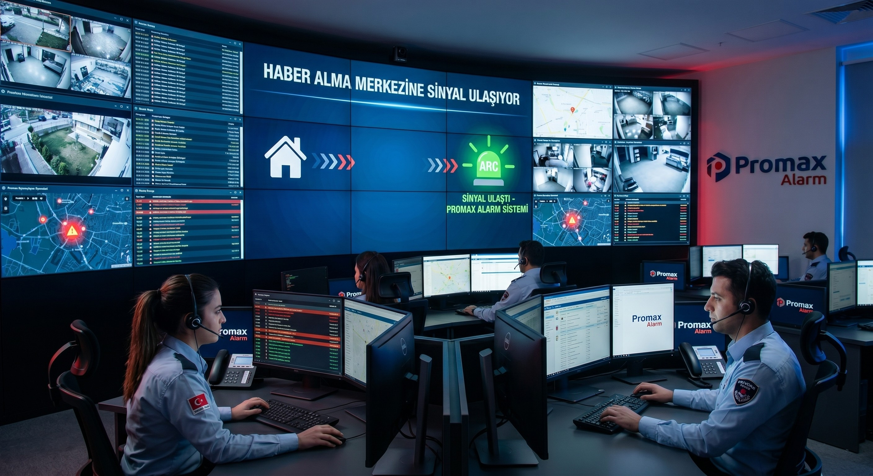 Promax Alarm İzleme Merkezi